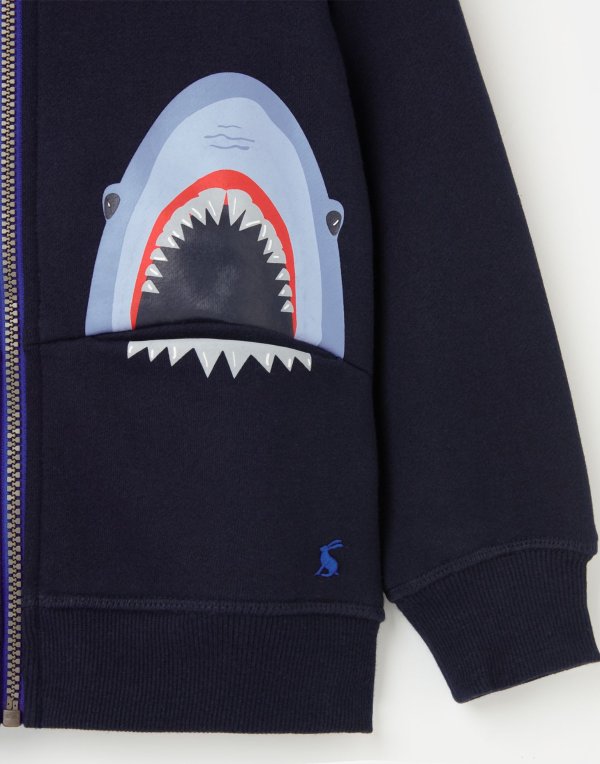 婴幼儿鲨鱼连帽外套