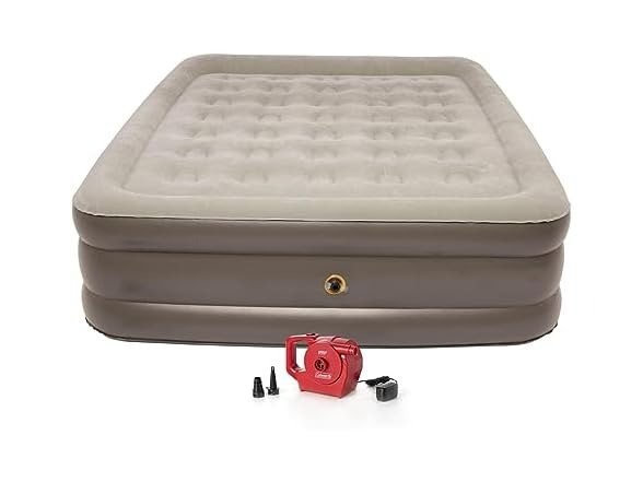 Queen Mattress with Rechargeable Pump