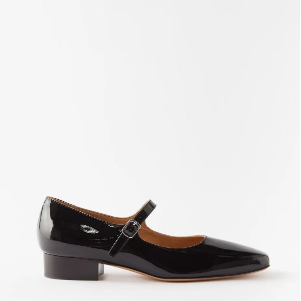 Patent-leather Mary Jane shoes | Maison Margiela