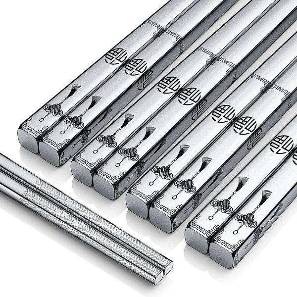 ZDPMK Reusable Stainless Steel Chopsticks