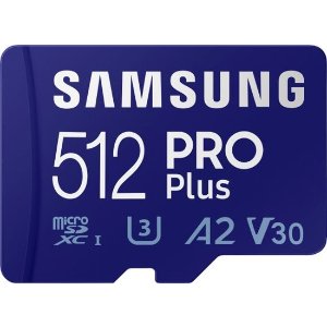 SAMSUNG PRO Plus 512GB microSDXC 储存卡