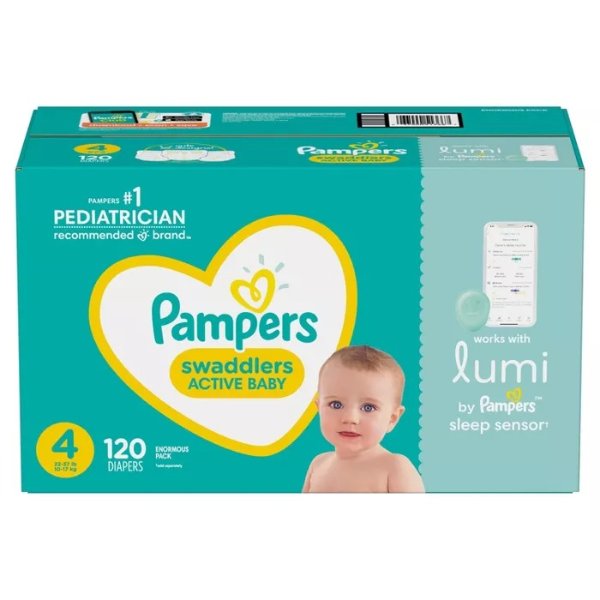 Lumi Diapers - (Select Size and Count)