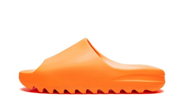 Yeezy Slides "Enflame Orange" - Stadium Goods