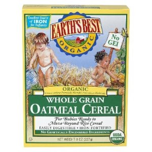 Earths Bestspend $100, get $20 target giftcardEarth's Best Organic Whole Grain Baby Oatmeal Cereal - 8oz