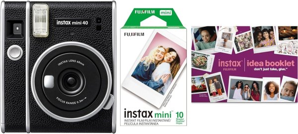 Instax Mini 40 2023套装 带10张相纸和创意手册