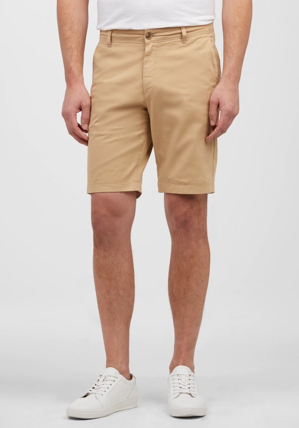 1905 Collection Tailored Fit Flat Front Shorts - All Pants | Jos A Bank