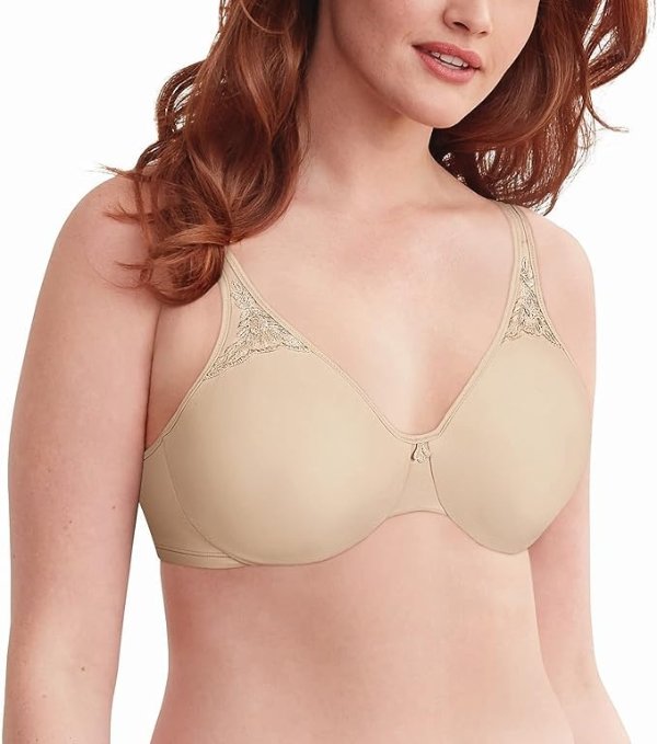 Women's Passion for Comfort Minimizer, Full-Coverage Underwire Bra, Seamless Cups