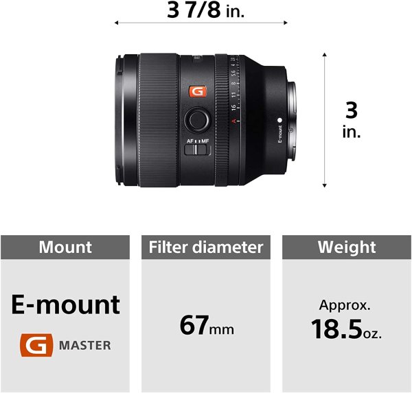 新品上市：Sony FE 35mm F1.4 GM 全画幅定焦镜头$1399.99 - 北美省钱快报