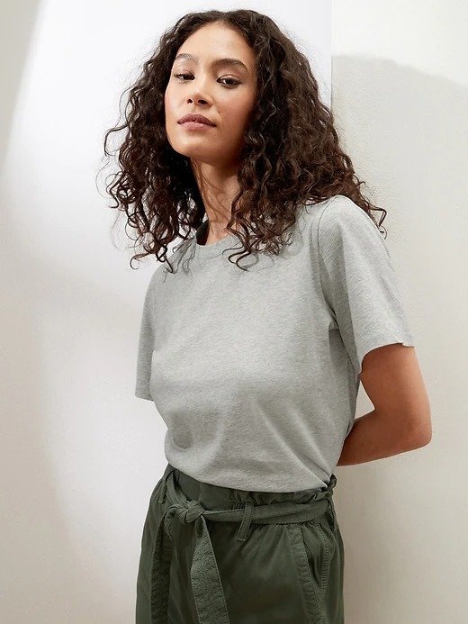 Organic Cotton Crew-Neck T-Shirt