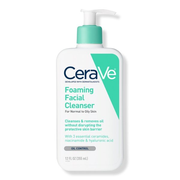 Foaming Face Wash for Normal To Oily Skin - CeraVe | Ulta Beauty