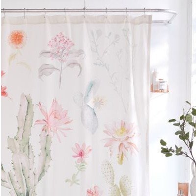 Desert Flora Shower Curtain