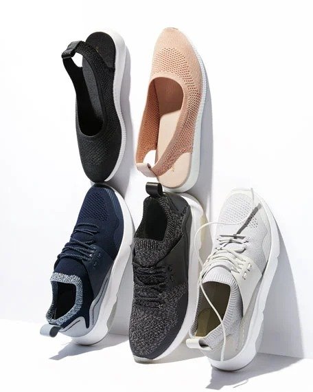 Zerogrand Motion Stretch-Knit Sneakers