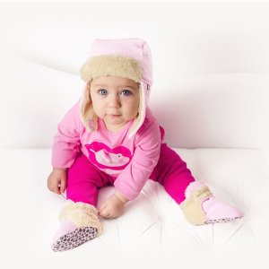 Zutano 儿童产品特卖 幼小童抓绒鞋舒适保暖