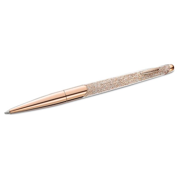 Crystalline Nova Ballpoint Pen, Gold tone, Rose-gold tone plated by SWAROVSKI