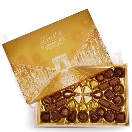 Lindt Lindt Champs-Elysees Boxed Chocolate Gold Box (44-pc) 29.99