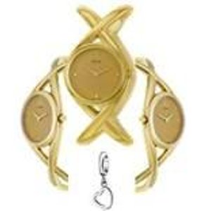 Calvin Klein Enlace Women's Watch K2L23513 + Free CK Women's Agile Necklace (Dealmoon Exclusive)