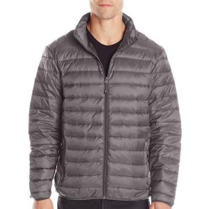 Hawke & Co Men's Packable Down Puffer Jacket with Shoulder Stitching @ Amazon