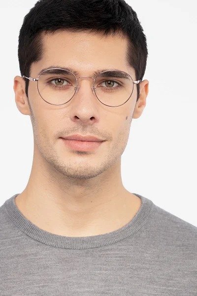 Memento - Round Rose Gold Frame Glasses | EyeBuyDirect