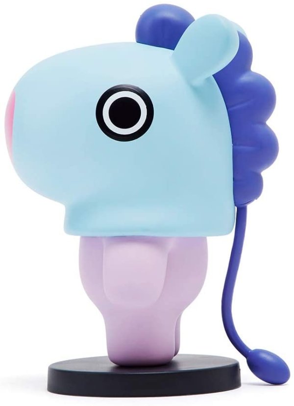 Official Merchandise by Line Friends - MANG Character Action Figure Toy Collectible Doll 5.5" Inch, Purple