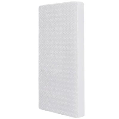 Breathable Orthopedic Firm Foam Crib Mattress in White | buybuy BABY