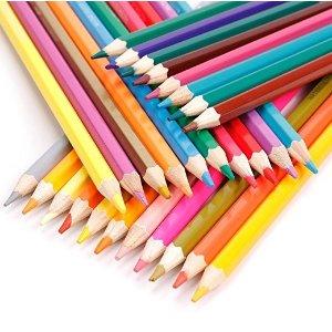 Magicfly 72-Colored Pencil Set Premier Soft Core Art Watercolor Pencil