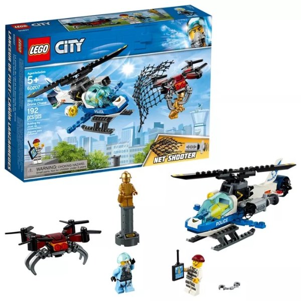 City Sky Police Drone Chase 60207