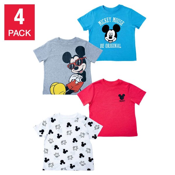 4-pack Tee, Mickey