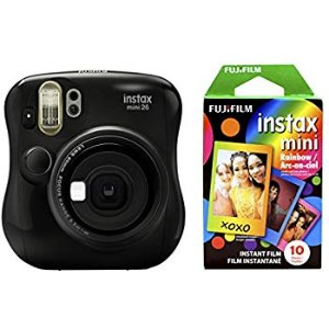 Fujifilm Instax Mini 26 相机彩虹相纸套装
