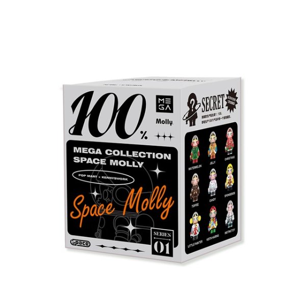 16.9US $ |【Will be back on Aug. 17th 9am】POP MART MEGA COLLECTION 100% SPACE MOLLY SERIES 1| | - AliExpress