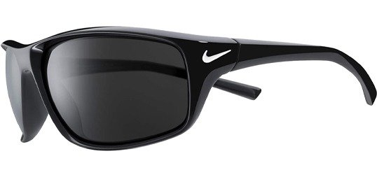 Adrenaline Black Sport Wrap Sunglasses