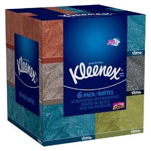 Kleenex Everyday Facial Tissues 160 Count,12 Pack+ $5 Target Gift Card