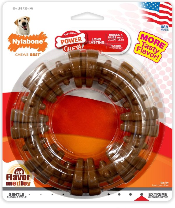 DuraChew Textured Ring Flavor Medley Dog Toy, X-Large - Chewy.com
