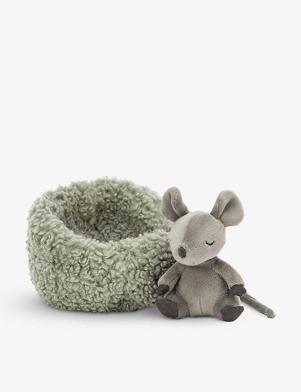 Hibernating Mouse soft toy 12cm