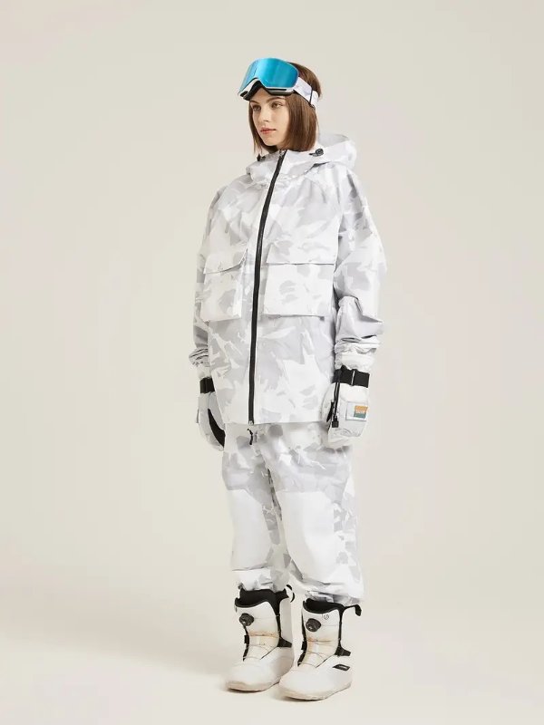 Womens Snowboard Jackets Taped Seams Multi Pattern Thermal Ski Jacket Waterproof Windproof Ski Snowboard Top | Discounts For Everyone | Temu