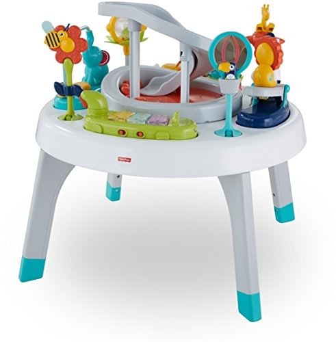 2-in-1 Sit-to-Stand Activity Center, Spin 'n Play Safari