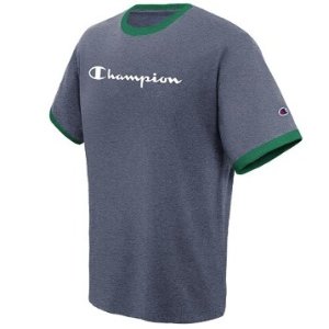 Champion Men's Classic Jersey Graphic Ringer T-Shirt