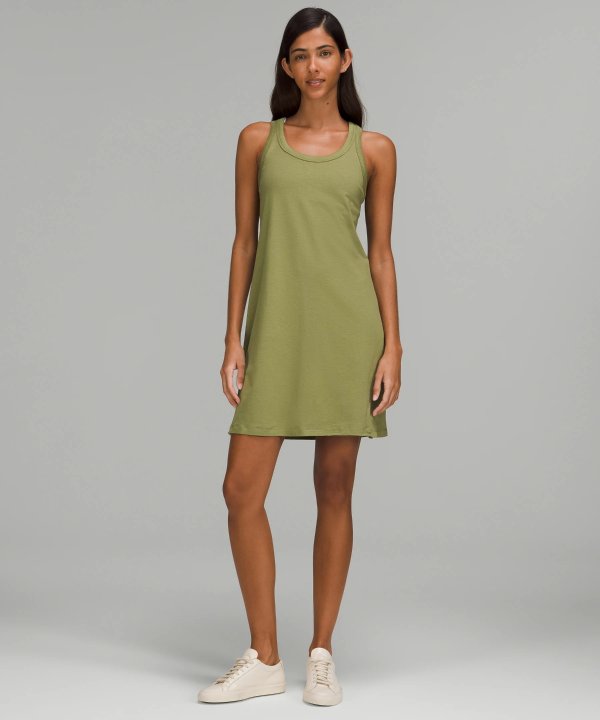 Classic-Fit Cotton-Blend Scoop Dress | Women's Dresses | lululemon