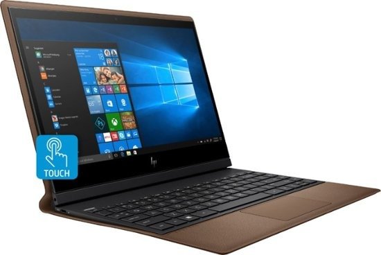 - Spectre Folio Leather 2-in-1 13.3" Touch-Screen Laptop - Intel Core i7 - 8GB Memory - 256GB Solid State Drive - Cognac Brown