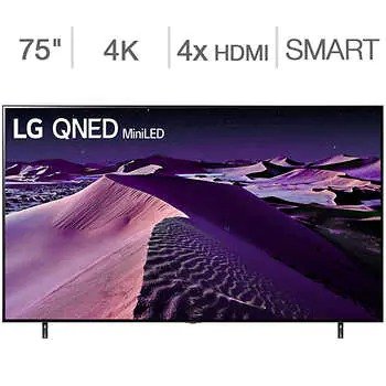 75" QNED85 4K UHD QNED MiniLED 电视