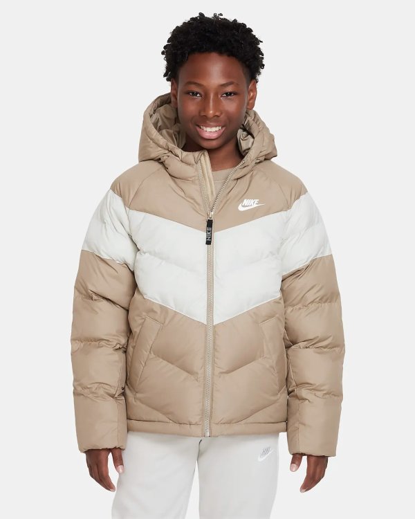Sportswear Big Kids' Synthetic-Fill Hooded Jacket..com