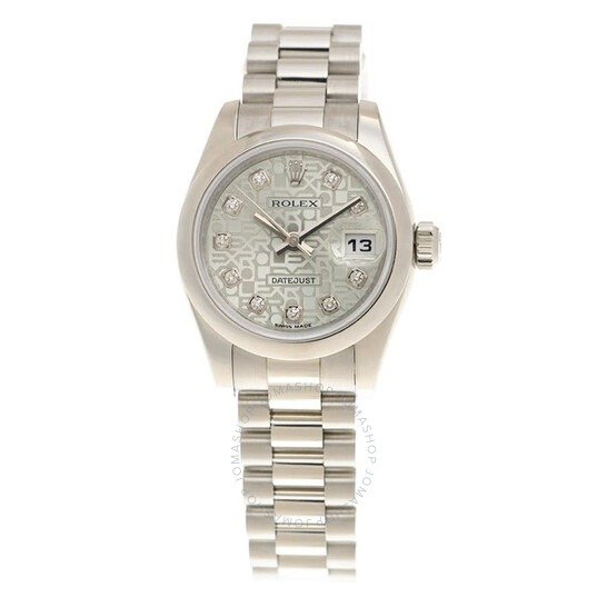 Datejust Automatic Chronometer Diamond Ladies Watch 179166IBJDP