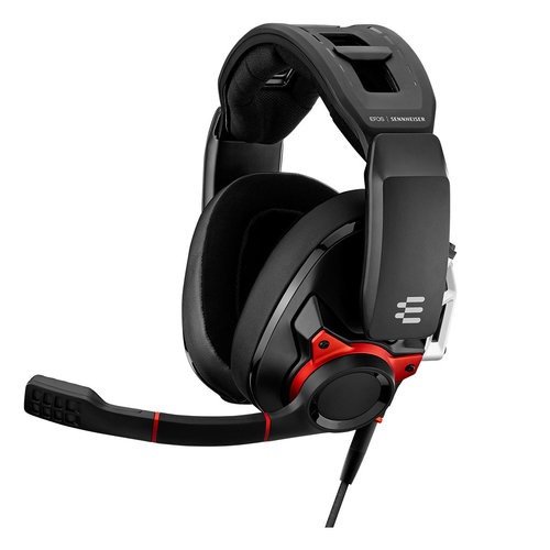 EPOS Audio GSP 600 Closed Acoustic Gaming Headset (Black/Red)