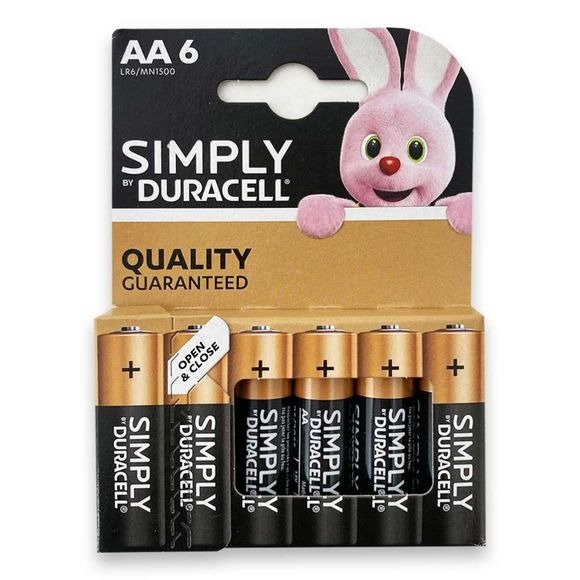 Duracell AA电池 6 Pack
