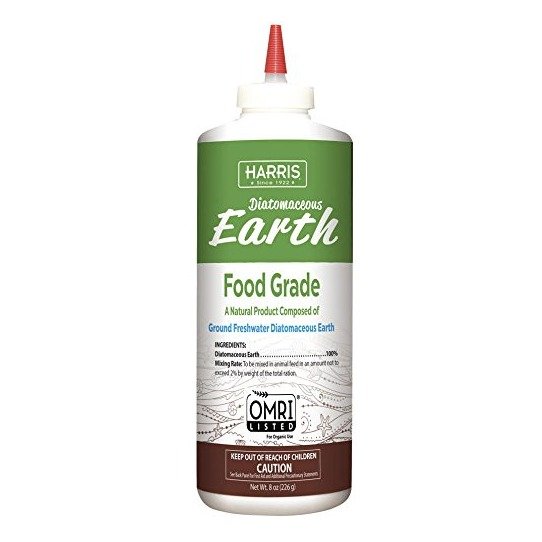 Diatomaceous Earth Food Grade, Half Pound with Easy Application Puffer Tip
