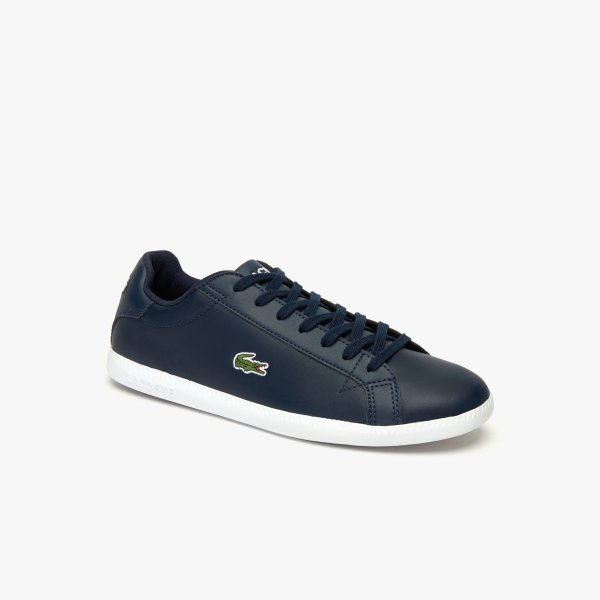 Men's Graduate Leather and Synthetic Sneakers
