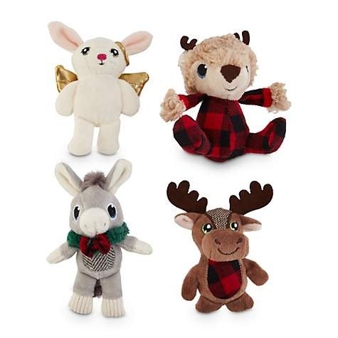 Winter Critter Christmas Character Plush Dog Toy in Assorted Styles, X-Small | Petco