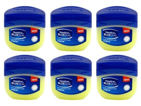 (12 Pack) Vaseline BlueSeal Pure Petroleum Jelly 1.7oz (50ml) Jar