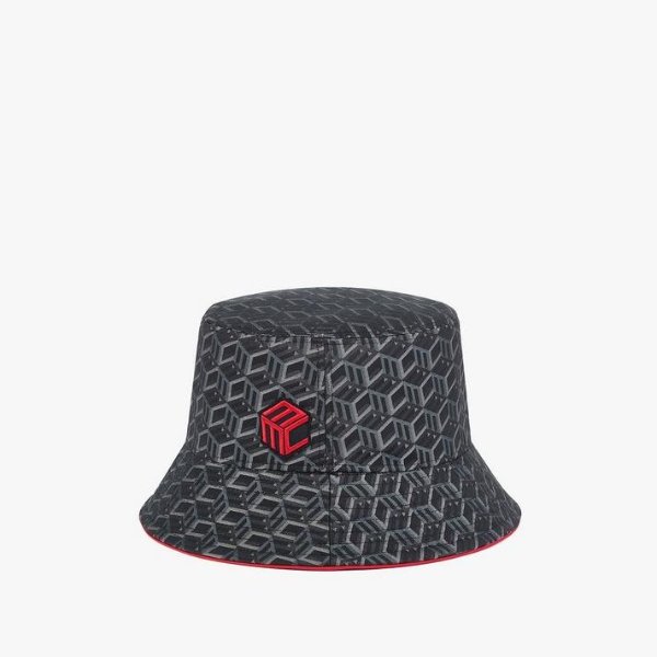 Bucket Hat in Cubic Monogram Jacquard
