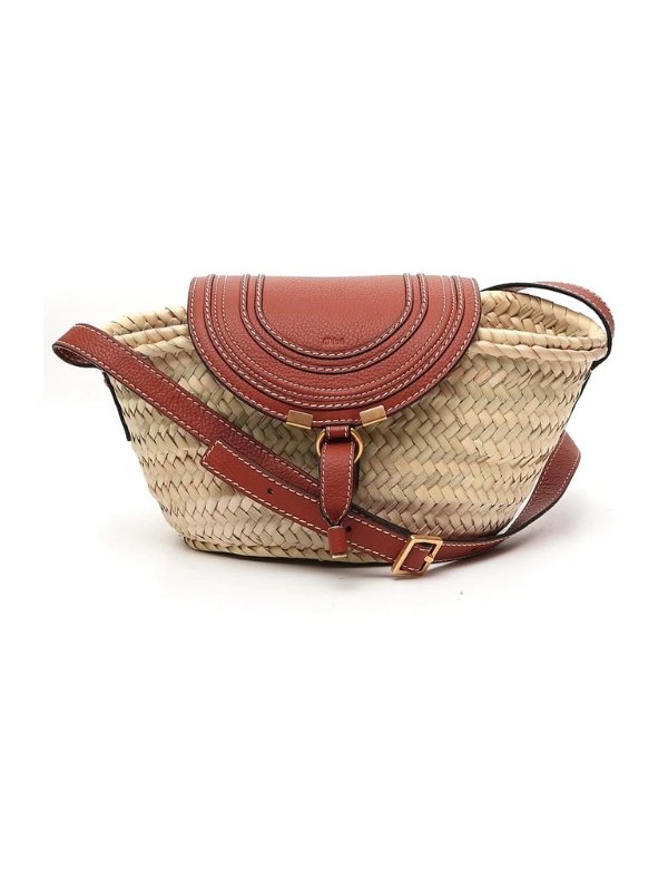 Marcie Small Basket Shoulder Bag