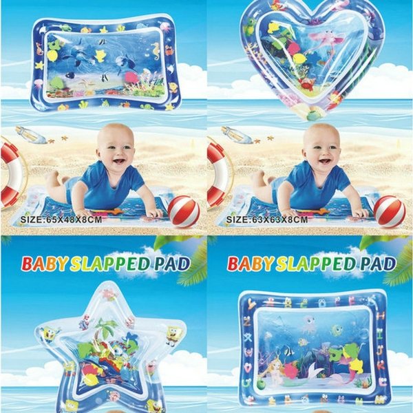 Baby Water-filled Play Mat Baby Pat Water Cushion Game Activity Center Fun Puzzle Game Water Pad Kids Toy
